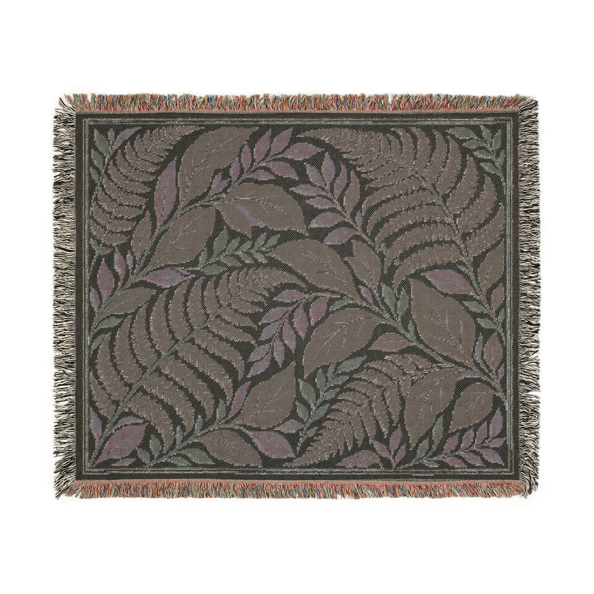 Fernwood — Woven Throw Blanket