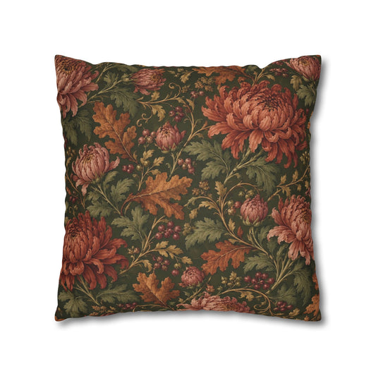 Autumn Rose Pillow Cover