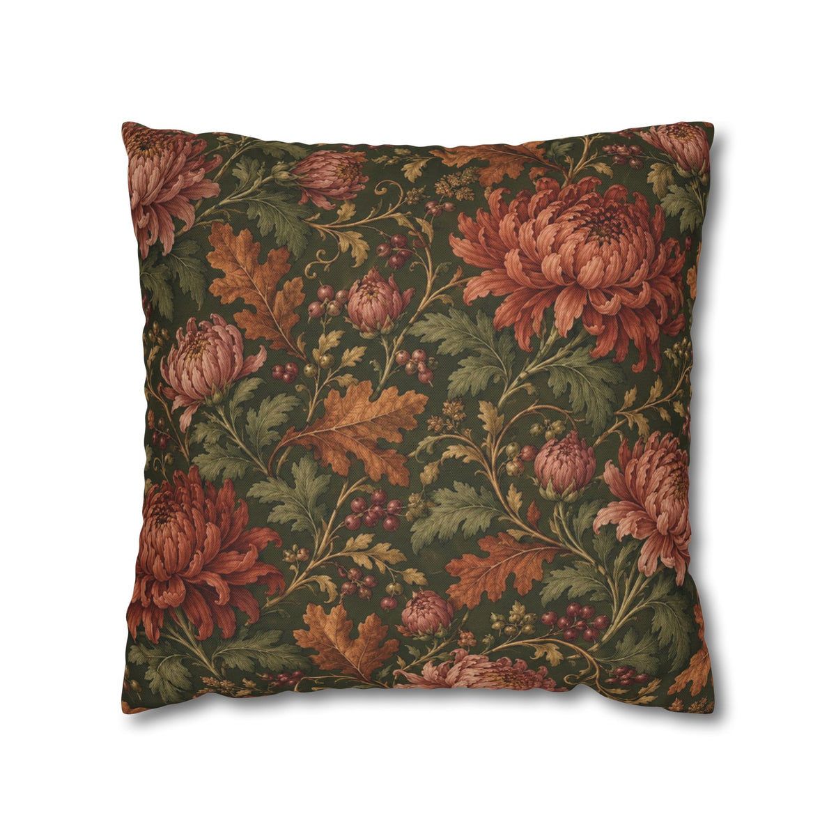 Autumn Rose Pillow Cover