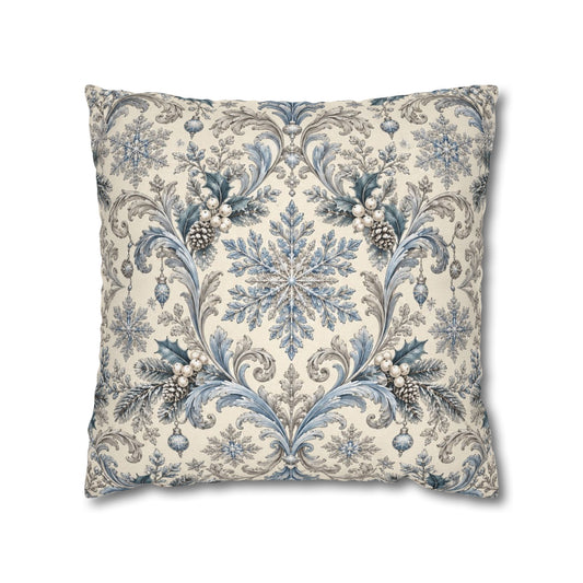 Silver Palace Pillow Cover