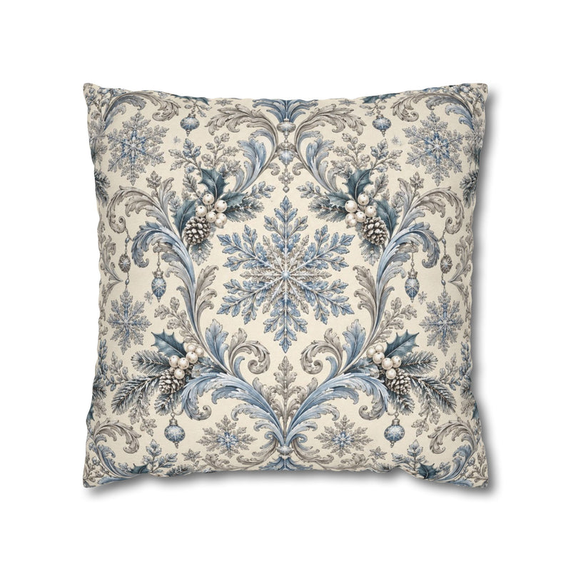 Silver Palace Pillow Cover