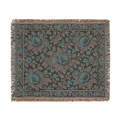 Victorian Rose — Signature Woven Throw