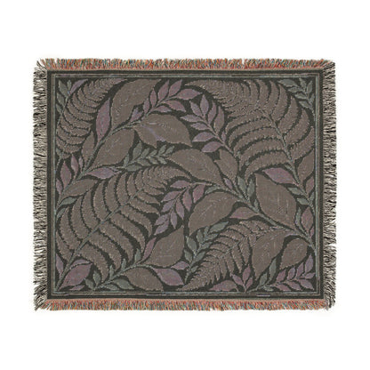 Fernwood — Woven Throw Blanket