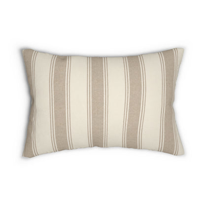 Oatmeal Stripe Pillow