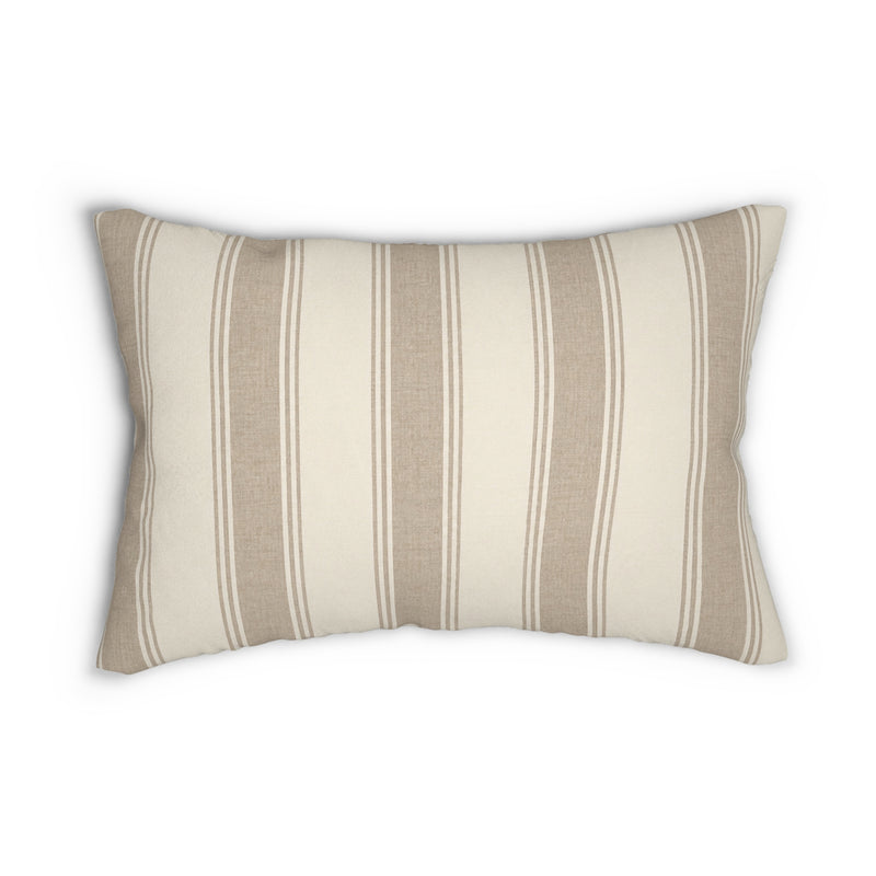 Oatmeal Stripe Pillow