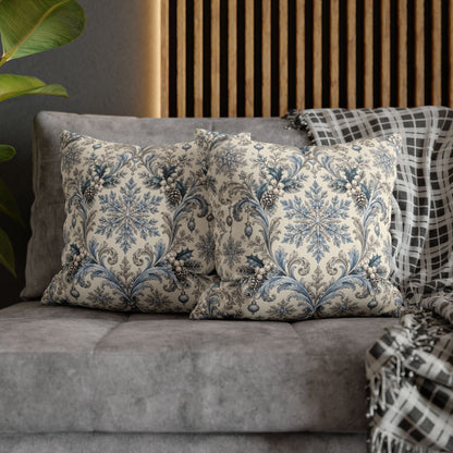 Silver Palace Pillow Cover