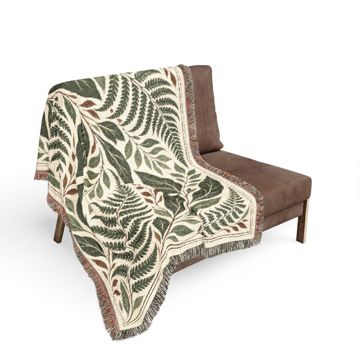 Fernwood — Woven Throw Blanket