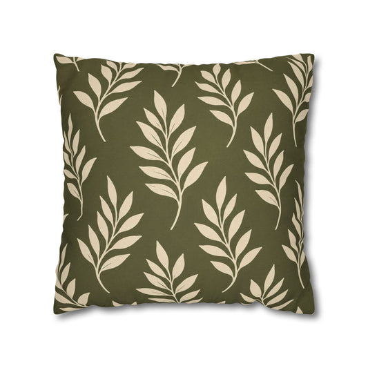 Olive Canopy Pillow Cover