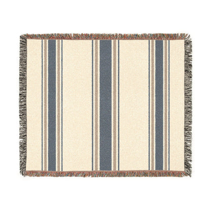 Millhouse Stripe — Woven Throw Blanket