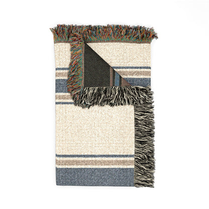 Millhouse Stripe — Woven Throw Blanket