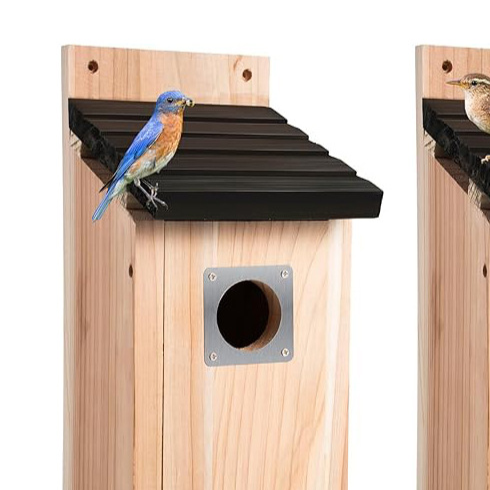 Wooden Garden Birdhouse