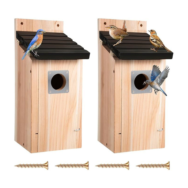 Wooden Garden Birdhouse