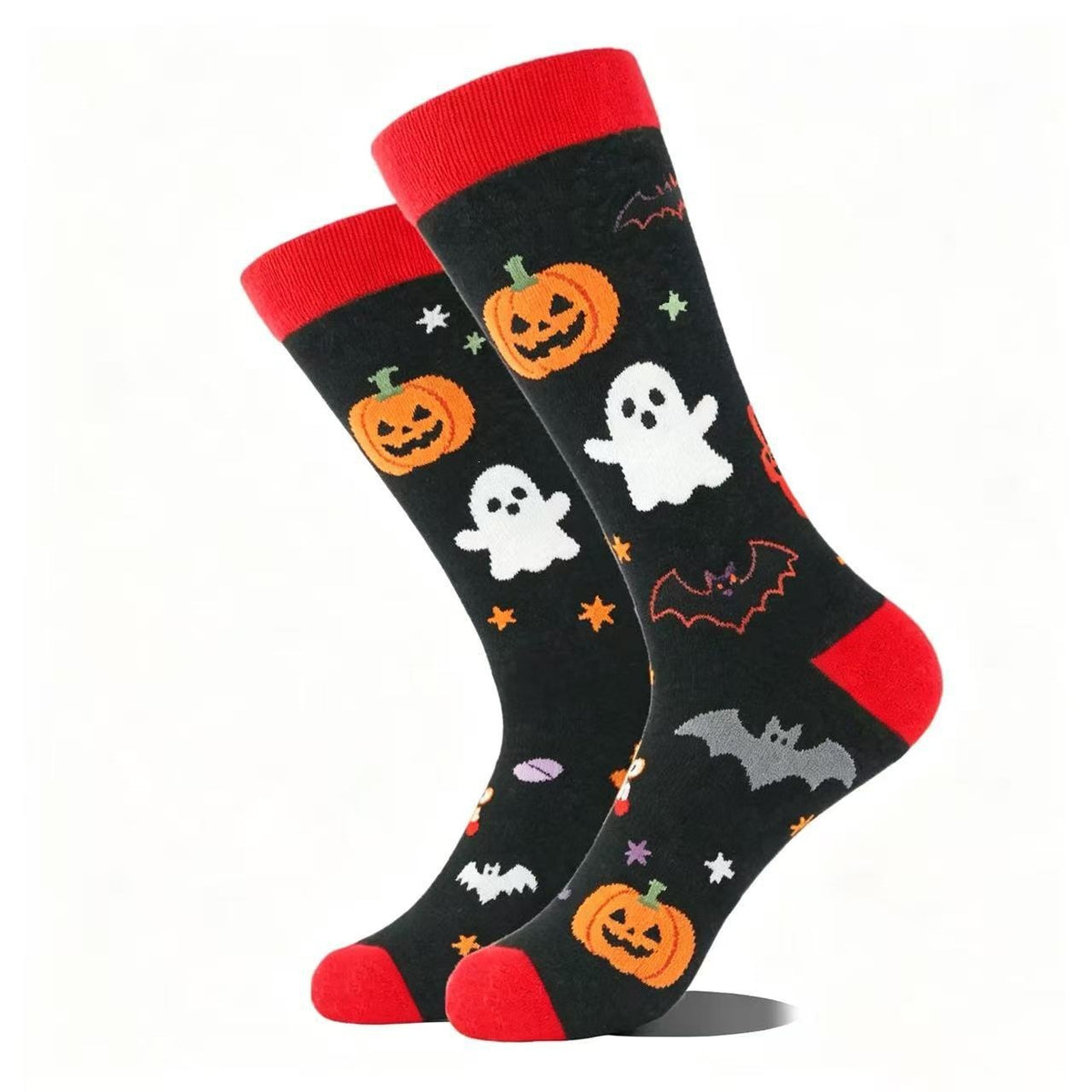 Halloween Cotton-Blend Mid-Calf Socks