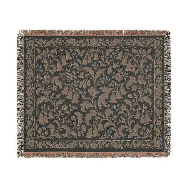 Bluebell Manor — Woven Throw Blanket