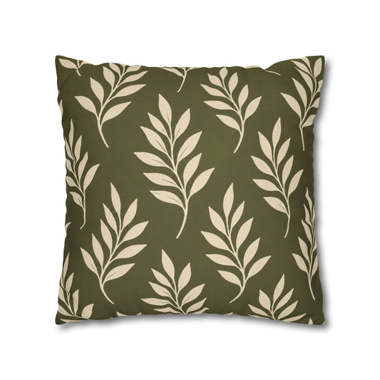 Olive Canopy Pillow Cover