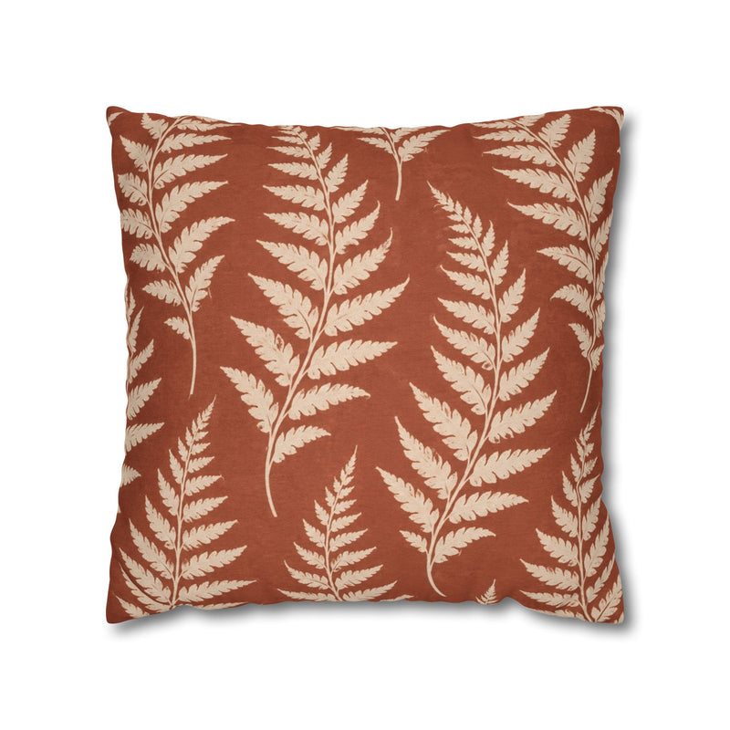 Clay Fern Pillow Cover