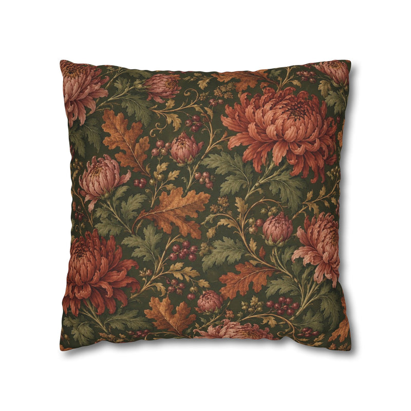 Autumn Rose Pillow Cover