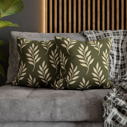 Olive Canopy Pillow Cover