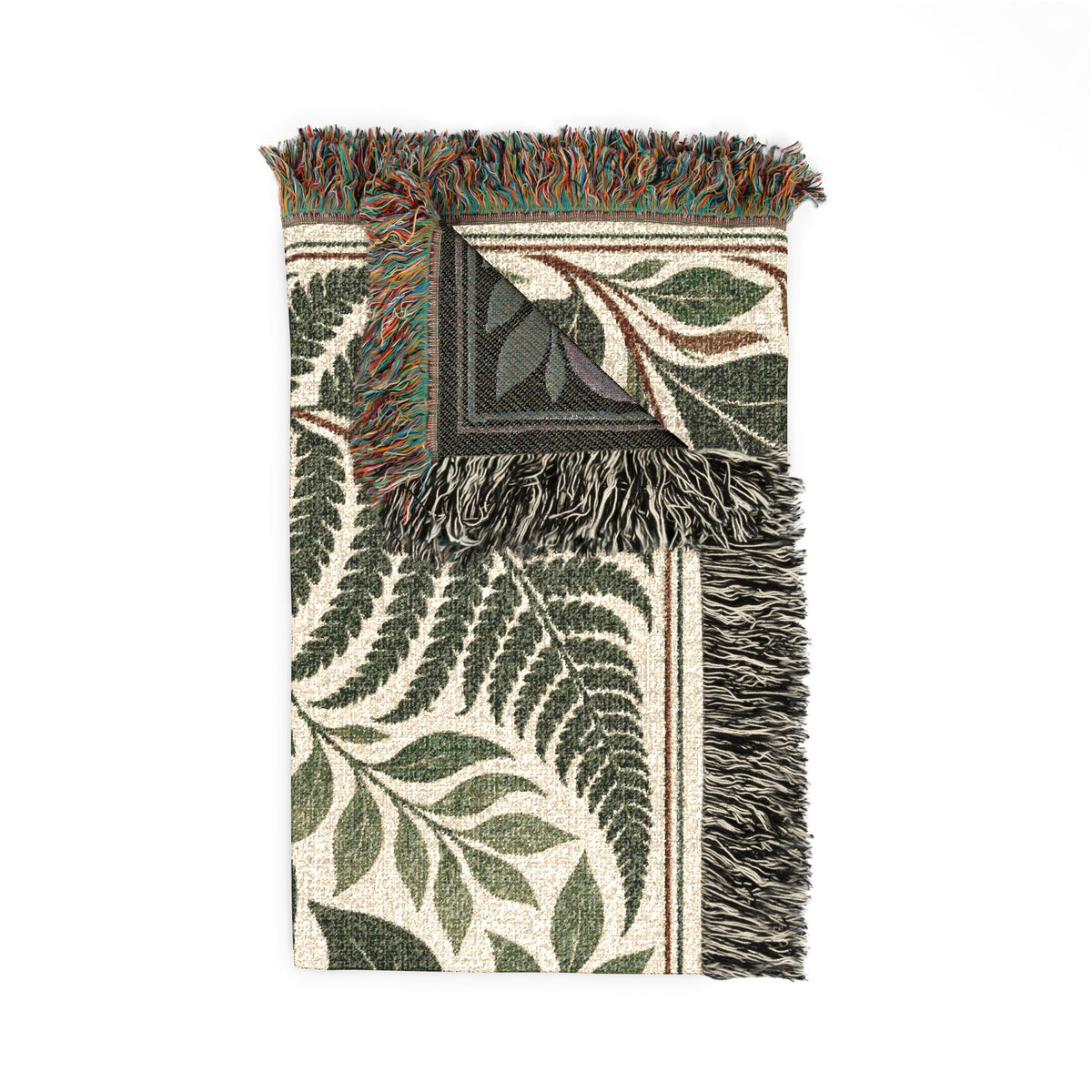 Fernwood — Woven Throw Blanket