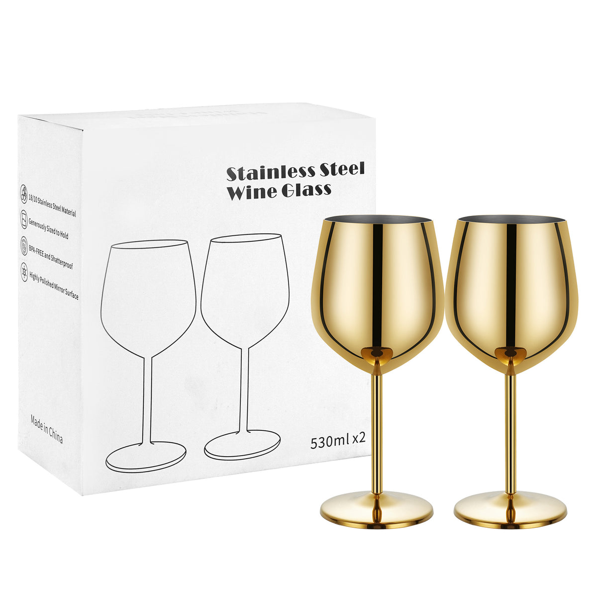 Stainless steel Goblet