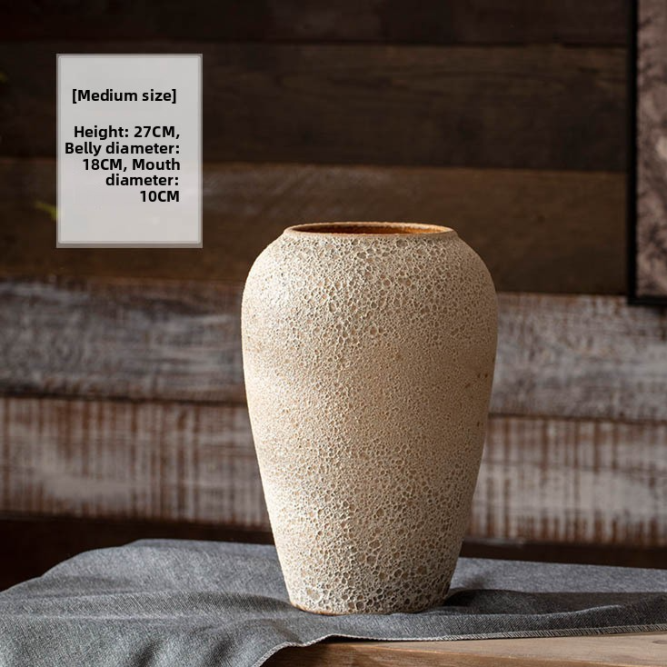 Chinese Ceramic Vase Retro Pottery Jar