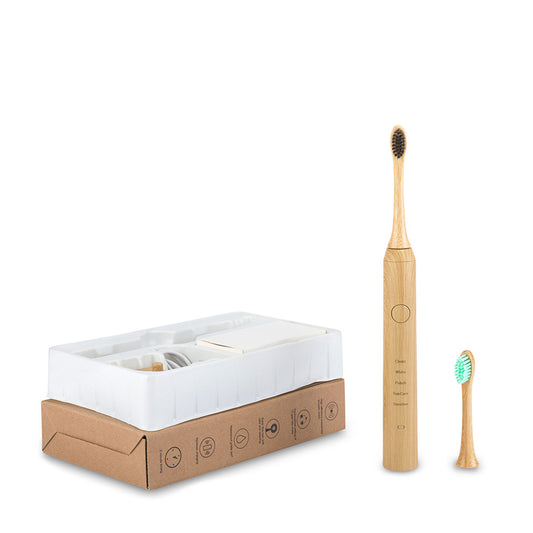 Rechargeable Bamboo Electric Toothbrush