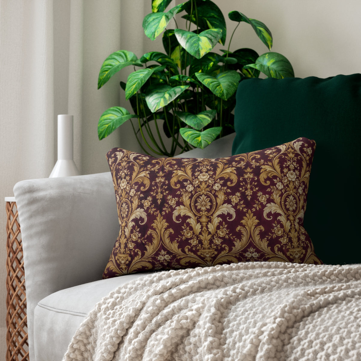 Plum Regency Pillow
