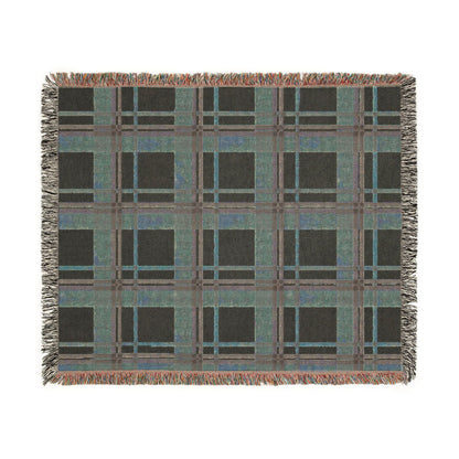 Hearthside Plaid — Woven Throw Blanket