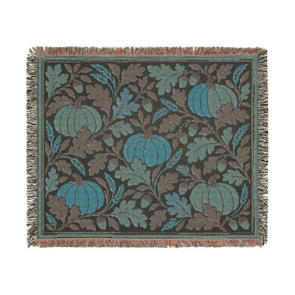 Amber Harvest — Woven Throw Blanket