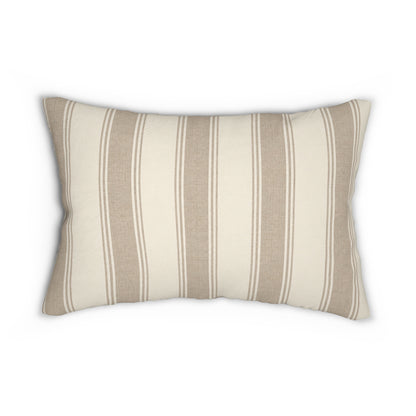 Oatmeal Stripe Pillow