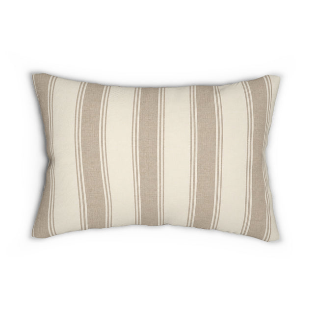 Oatmeal Stripe Pillow