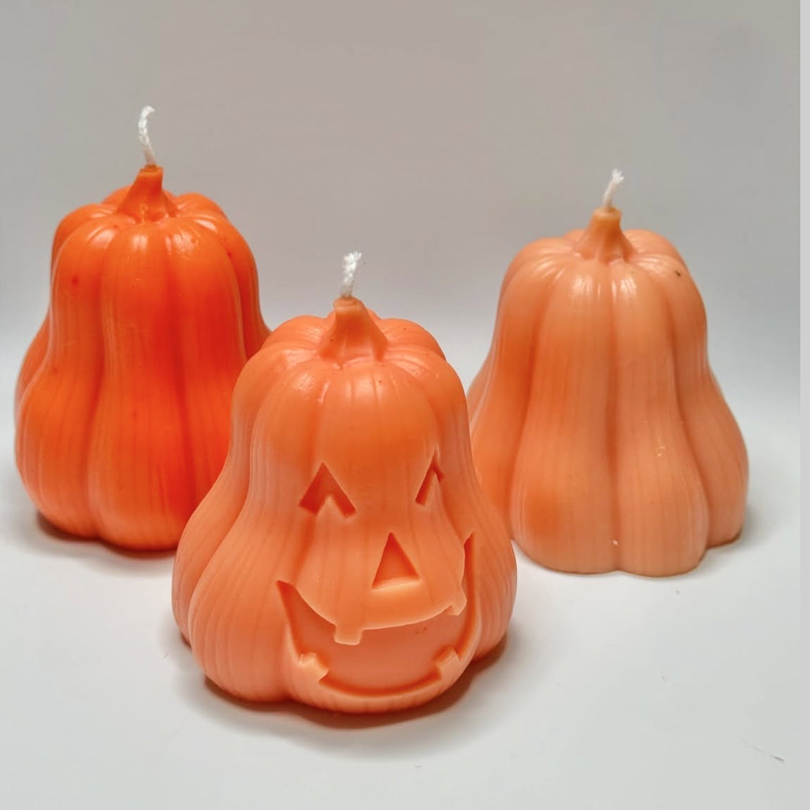 Pumpkin Scented Candles, Set of 2