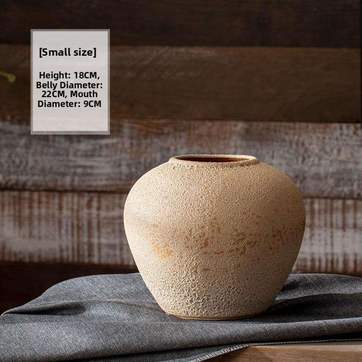 Chinese Ceramic Vase Retro Pottery Jar