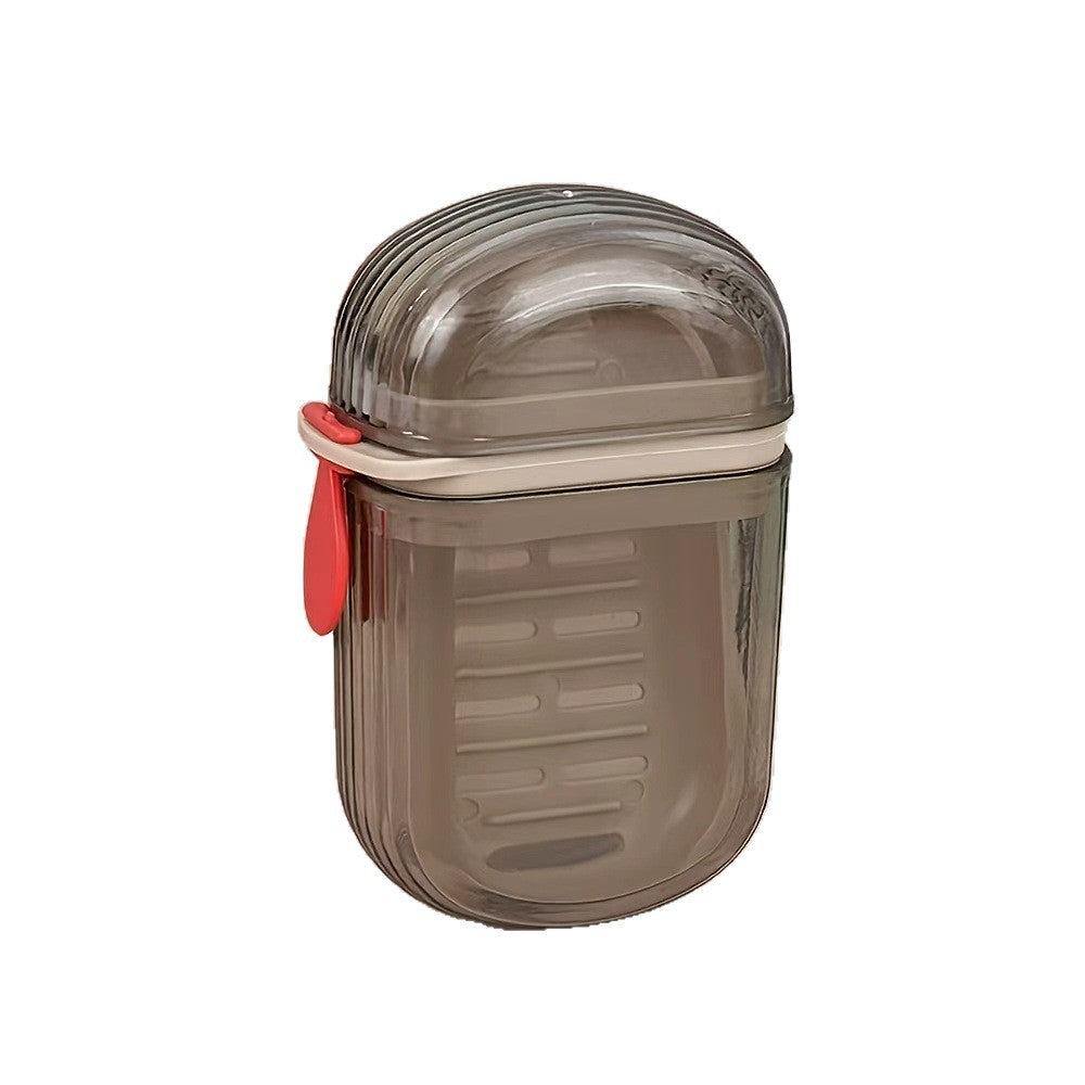 Lidded Travel Soap Cases, Set of 2