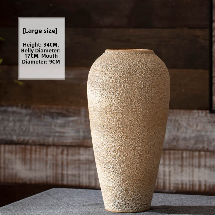 Chinese Ceramic Vase Retro Pottery Jar