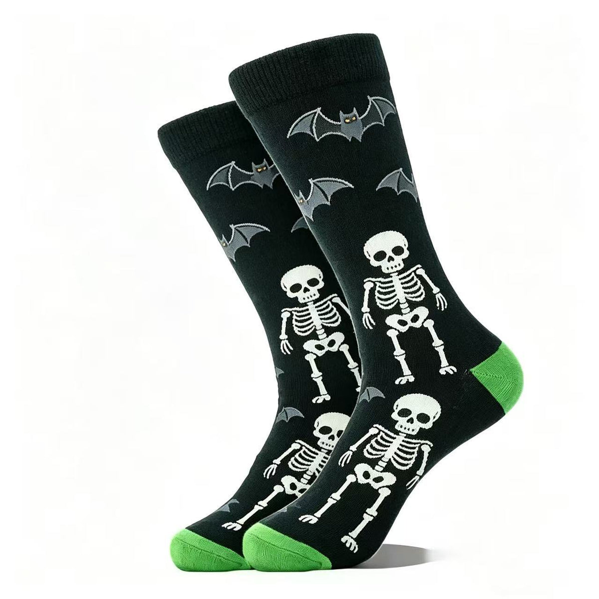 Halloween Cotton-Blend Mid-Calf Socks