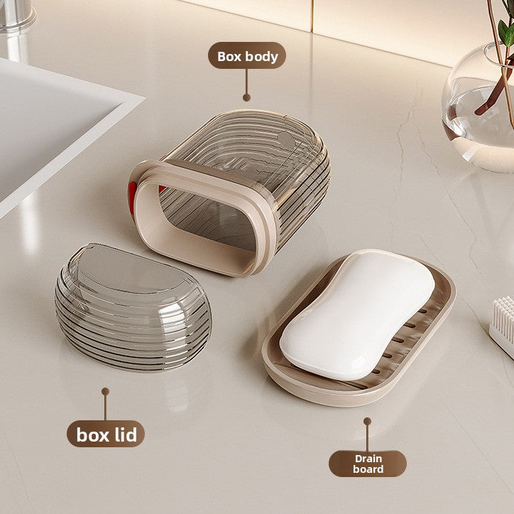 Lidded Travel Soap Cases, Set of 2