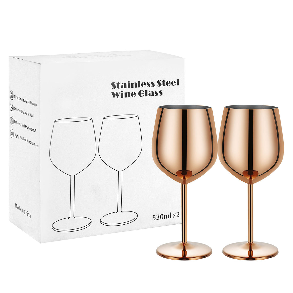 Stainless steel Goblet